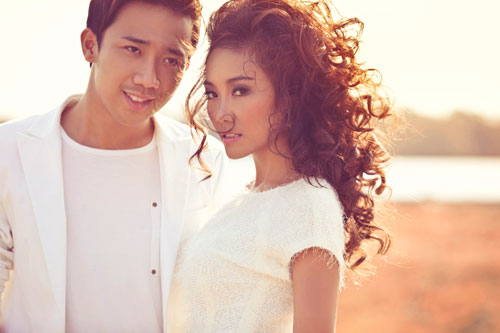 Đoan Trang , Trấn Th&agrave;nh